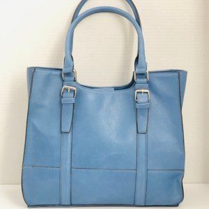 New Womens's Sky Blue Hand/Computer Bag Purse 8833313 NOATD 831628 14.5"x12"x6"